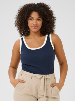 KCCARINA - Plus Size Top från Kaffe Curve
