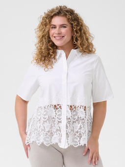 KCNALIA - Plus Size Skjorta från Kaffe Curve