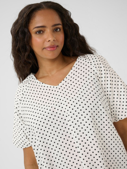 KCGINA - Plus Size Blus från Kaffe Curve