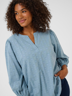 KCLOULOU - Plus Size Blus från Kaffe Curve