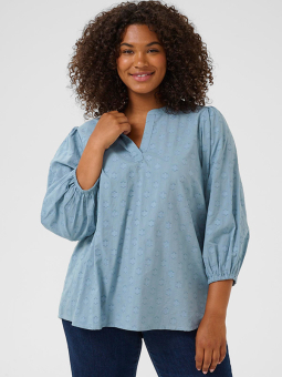 KCLOULOU - Plus Size Blus från Kaffe Curve