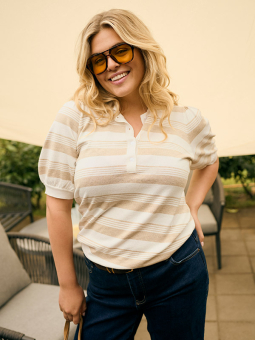 KCLIZZY - Plus Size Blus från Kaffe Curve