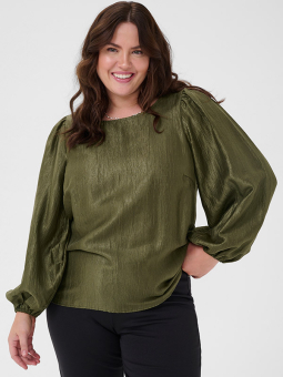 KCRIZZA - Plus Size Blus från Kaffe Curve
