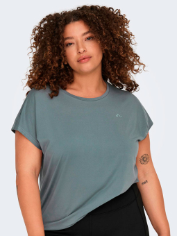 ONPAUBREE  - Plus Size Träningsblus från Only Play Curvy