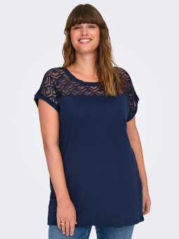 CARFLAKE - Plus Size T-shirt från Only Carmakoma