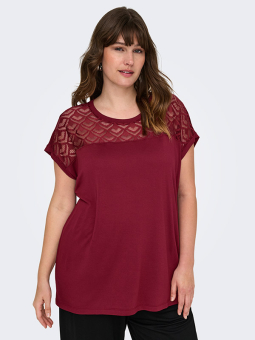 CARFLAKE - Plus Size T-shirt från Only Carmakoma