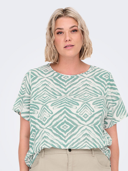 CARVICA - Plus Size Blus från Only Carmakoma