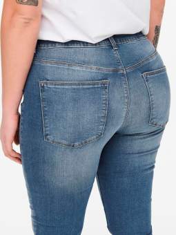 Only Carmakoma Blå Jeans Med Smala Ben