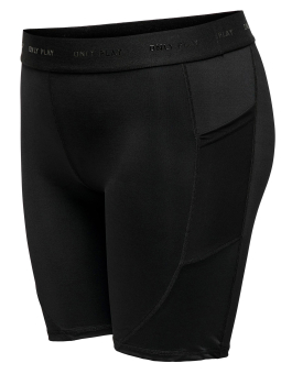 Only Play Curvy Onpbalix - Sorte trænings tights med lomme