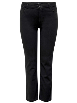 Only Carmakoma Car AUGUSTA - Svarta jeans med stretch