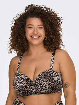 CARSOPHIA - Plus Size Bikinitopp från Only Carmakoma