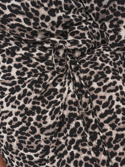 Only Carmakoma LUXMIE - Omlottklänning i leopardmönstrad