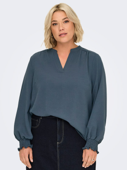 CARMETTA - Plus Size Blus från Only Carmakoma