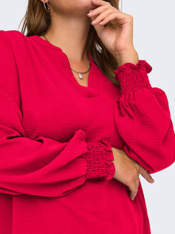 CARMETTA - Plus Size Blus från Only Carmakoma
