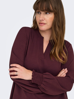 CARMETTA - Plus Size Blus från Only Carmakoma