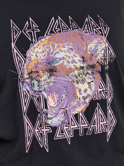 Only Carmakoma DELE - Def Leppard T-shirt i ekologisk bomull