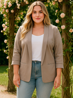 CARELLY - Plus Size Kavaj från Only Carmakoma