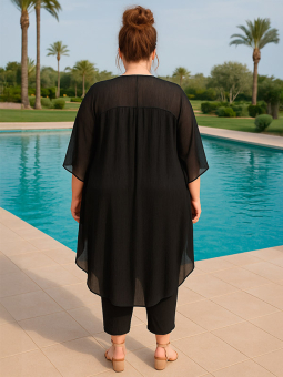HOWDY  - Plus Size Kimono från Only Carmakoma