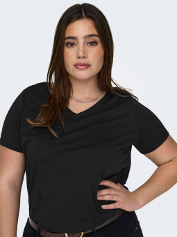 CARBONNIE - Plus Size T-shirt från Only Carmakoma