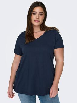 CARBONNIE - Plus Size T-shirt från Only Carmakoma
