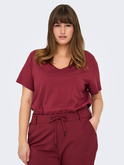 CARBONNIE - Plus Size T-shirt från Only Carmakoma