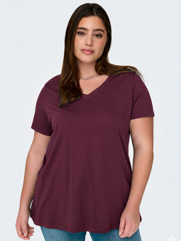 CARBONNIE - Plus Size T-shirt från Only Carmakoma