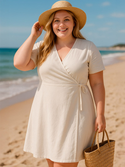 CARADDICTION-CARO - Plus Size Klänning från Only Carmakoma
