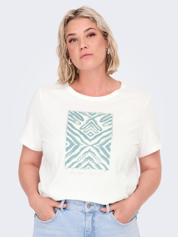 CARBOOSTERY - Plus Size T-shirt från Only Carmakoma