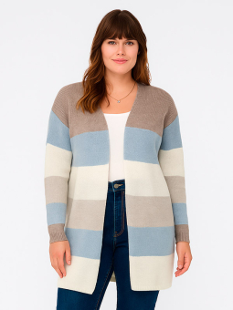 CARATIJA - Plus Size Kofta från Only Carmakoma