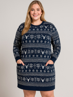 CARXMAS - Plus Size Klänning från Only Carmakoma