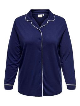 CARNIGHT - Plus Size Natt blus från Only Carmakoma