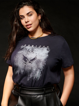 CARLUCKY - Plus Size T-shirt från Only Carmakoma