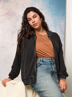 CARBOWIE - Plus Size Blus från Only Carmakoma