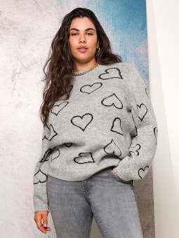 CARHAPPIE - Plus Size Tröja från Only Carmakoma