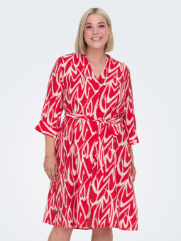 CAROLIVERA - Plus Size Klänning från Only Carmakoma