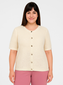 CARPAULA - Plus Size Kofta från Only Carmakoma
