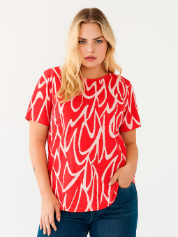 CAROLIVERA - Plus Size T-shirt från Only Carmakoma