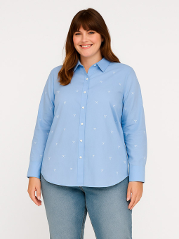 CARNEW - Plus Size Skjorta från Only Carmakoma