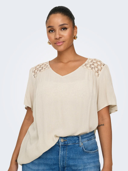 CARSELASI - Plus Size T-shirt från Only Carmakoma