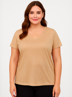 CARMELODI - Plus Size T-shirt från Only Carmakoma