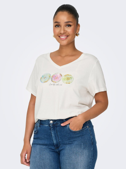 CARTIRA - Plus Size T-shirt från Only Carmakoma