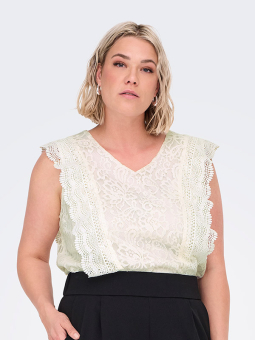 CARKARO - Plus Size Blus från Only Carmakoma