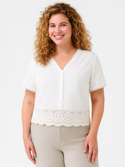 CARNADIA - Plus Size Blus från Only Carmakoma