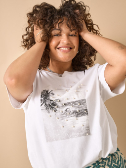 CARCELIA - Plus Size T-shirt från Only Carmakoma