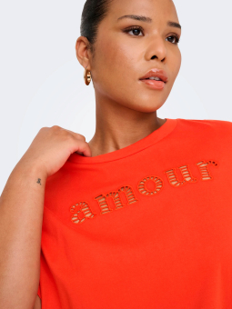 CARANNIE - Plus Size T-shirt från Only Carmakoma
