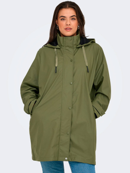 CARLILI - Plus Size Regnjacka från Only Carmakoma