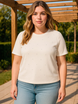 CARALLY - Plus Size T-shirt från Only Carmakoma