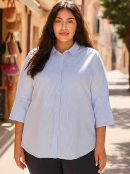 CARAUGUSTA - Plus Size Skjorta från Only Carmakoma