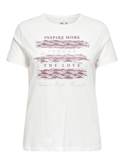 CARCRUZ - Plus Size T-shirt från Only Carmakoma