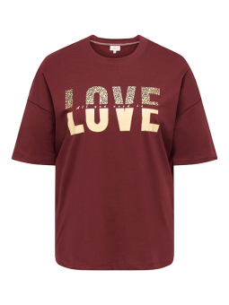 CARKOURTNEY - Plus Size T-shirt från Only Carmakoma